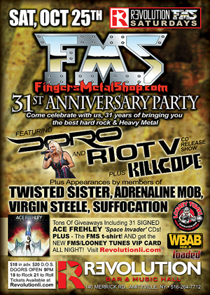 Finger's Metal Shop 31st Anniversary Party